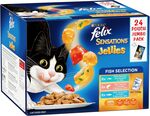 FELIX Sensations Jellies Fish Selection Cat Food 60x85g $42.50 ($38.25 S&S) + Delivery ($0 with Prime/ $59 Spend) @ Amazon AU