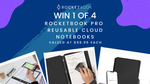 Win 1 of 4 Rocketbook Pro Notebooks Valued at $99.95 Each from Green Friday