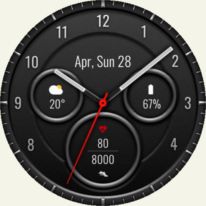 [Android, WearOS] Free Watch Face - DADAM71 Analog Watch Face (Was A$1.49) @ Google Play