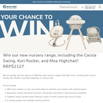 Win a Maxi-Cosi Nursery Prize Pack from Maxi-Cosi