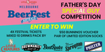 Win a Father's Day Prize Bundle Inc. Mixed Drinks Pack + 4x Tickets to BeerFest + More from Melbourne BeerFest