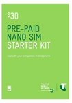 Telstra Prepaid $30 Nano SIM Starter Kit for $10 @ DickSmith