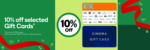 10% off TCN Cinema (28% off Hoyts Gift Cards) and TCN Active Gift Cards @ Woolworths Gift Cards