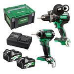 HiKOKI 36V MultiVolt 2 Piece Brushless Combo Pack KC36DC(HRZ) $499 in Limited Stores @ Bunnings