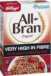 Kellogg's All-Bran High Fibre Breakfast Cereal 530g $4 ($3.60 S&S) + Delivery ($0 with Prime/ $59 Spend) @ Amazon AU