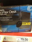 Segate GoFlex Desk 1.5TB, AC, USB 3 - $79 @ Officeworks