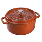 Staub Round Cocotte, 28cm, Cinnamon, $189.98 Delivered @ Zwilling