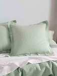 Linen House Deluxe Quilt Cover Set, Waffle Mist, Double Size $16.46 + Delivery ($0 with Prime/ $59 Spend) @ Amazon AU