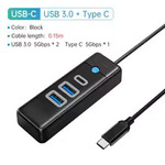 ORICO USB-C 3-Port 5Gbps Hub: 2x USB-A 3.0 + 1x USB-C US$3.12 (~A$4.79) Delivered @ Orico Official Store AliExpress