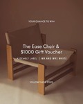 Win an Ease Chair + $1,000 Assembly Label Gift Voucher from Assembly Label + Mr and Mrs White