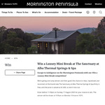 [VIC] Win a Luxury Mini Break at The Sanctuary at Alba Thermal Springs & Spa from Visit Mornington Peninsula [No flights]