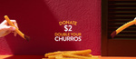 Donate $2 & Get Double Churros - Churros for One, Churros for Two, or Kids Churros (Exclude Dipping Sauce & Extras) @ San Churro