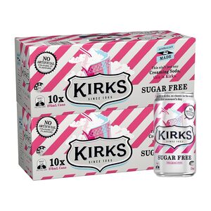 Kirks Soft Drink Multipack Cans 20x 375ml $15 ($13.50 Subscribe & Save) + Delivery ($0 with Prime/ $59 Spend) @ Amazon AU