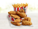 Double Whammy (2x Orig Recipe, 2x Fiery Zinger Fillet, 2x Wicked Wings, 2x Orig Tenders & Reg Chips) $12.50 @ KFC (App & Online)