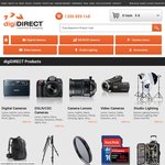 3 Day Sale at digiDIRECT, Pancake 40 2.8 $164, Sigma 35 1.4 $719, NSW and Vic