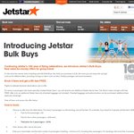 Jetstar Domestic - Book 4 Fares and Get a 5th Fare Free