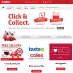 Coles Next Catalogue 50% off Deals