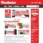 WineMarket $20 off All Wine Orders for 4 Hours Only!