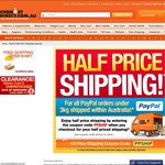 Chemist Direct: Half Price Shipping for PayPal Customers