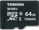 Toshiba 64GB Micro SD Class 10 Memory Card $49.95! 32GB for $19.95 ONLY! + Flat Shipping $3.95 