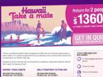 Return 2 People to Hawii $1360 from Sydney or Melbourne (including Taxes)