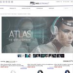 MEElectronics Atlas IML Graphics Headphone with Headset Functionality - USD $54.99 + $12 Postage