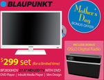 Blaupunkt 28" LED TV with BUILT IN DVD & BONUS Blaupunkt OSLO DAB+ Digital Radio - $299 Incl Del
