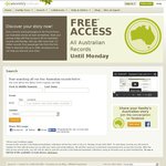 FREE Access to All 117 Million Australian Records @ Ancestry.com.au (3 Days Only)