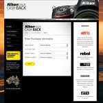 [NIKON AU] Cashback $100 on Selected Nikon DSLR