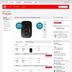 Vodafone Prepaid 3G+ Mobile Broadband USB for $19.50 or $29.50 for Pocket WiFi (Half Price)