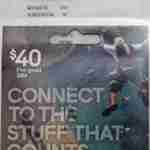 Boost Mobile $40 Starter Kit Now Half Price $20 @ Woolworths