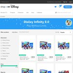 Disney Infinity 2.0 Marvel Starter Pack $49.95 + Postage ($10.05 City) Disney Shop