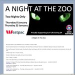 Adelaide Zoo $35 for Family of 2 Adults and 3 Kids. 8 Jan and 22 Jan 5:30pm to 8:00pm