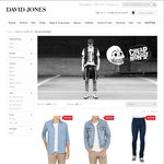 David Jones - Cheap Monday Jeans for $22.50 Plus Postage ($9.95 or Free for DJ's Cardholders)