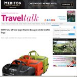 Win One of Two Large Paklite Escape Winter Duffle Bags - Travel Talk