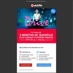 Quickflix 2 months free DVD & Bluray or 2 months free streaming