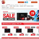 SanDisk SSDs - 120GB/240GB/480GB/960GB - $63/$109/$215/$419 + Free Shipping @ Shopping Express