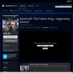 Destiny: The Taken King Legendary Edition PS4 $39.95 (AU PSN)