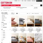 50% off Bedding at Cotton On