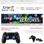 [PS4 PS3 Xbox One & 360] 10% off Grip-It Controller Analog Stick Covers $12.38 + Free Shipping