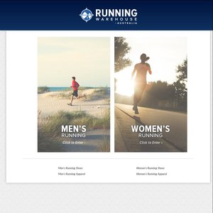 Runblogger running clearance warehouse coupon