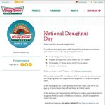 Free Original Glazed Doughnut @ Krispy Kreme (NSW, QLD, VIC & WA)