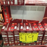 Moretti Convection Panel Heater 2000W $19 (Was $77.90) @ Bunnings Warehouse South Oakleigh VIC