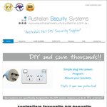 Further 10% off All DIY Security Systems and CCTV 'online Only' from Australian Security Systems