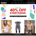 40% off Everything (+ Free Delivery/Returns) @ Bonds