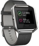 Leather Band for Fitbit Blaze (Small or Large) Black $79 (Was $168) @ Officeworks