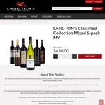23-35% off* 92-97pt Langton's Classified Collection 2002-2011 Mixed 6-pack $450 Delivered ($75/bt)