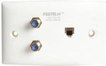 Wall Plate, 2xf-Type Connector (TV) and 1xrj12 (Phone), $5.95, Save $2 @ Jaycar