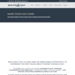 Win a Bass Strait Triangle Golf Package for 4 Worth Up to $10,000 from Bass Strait Golf