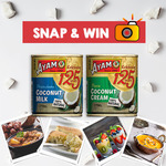Win 1 of 5 AYAM™ Coconut Hampers [Comment on Facebook with a Photo of Your AYAM™ Coconut Milk or Cream Recipe]